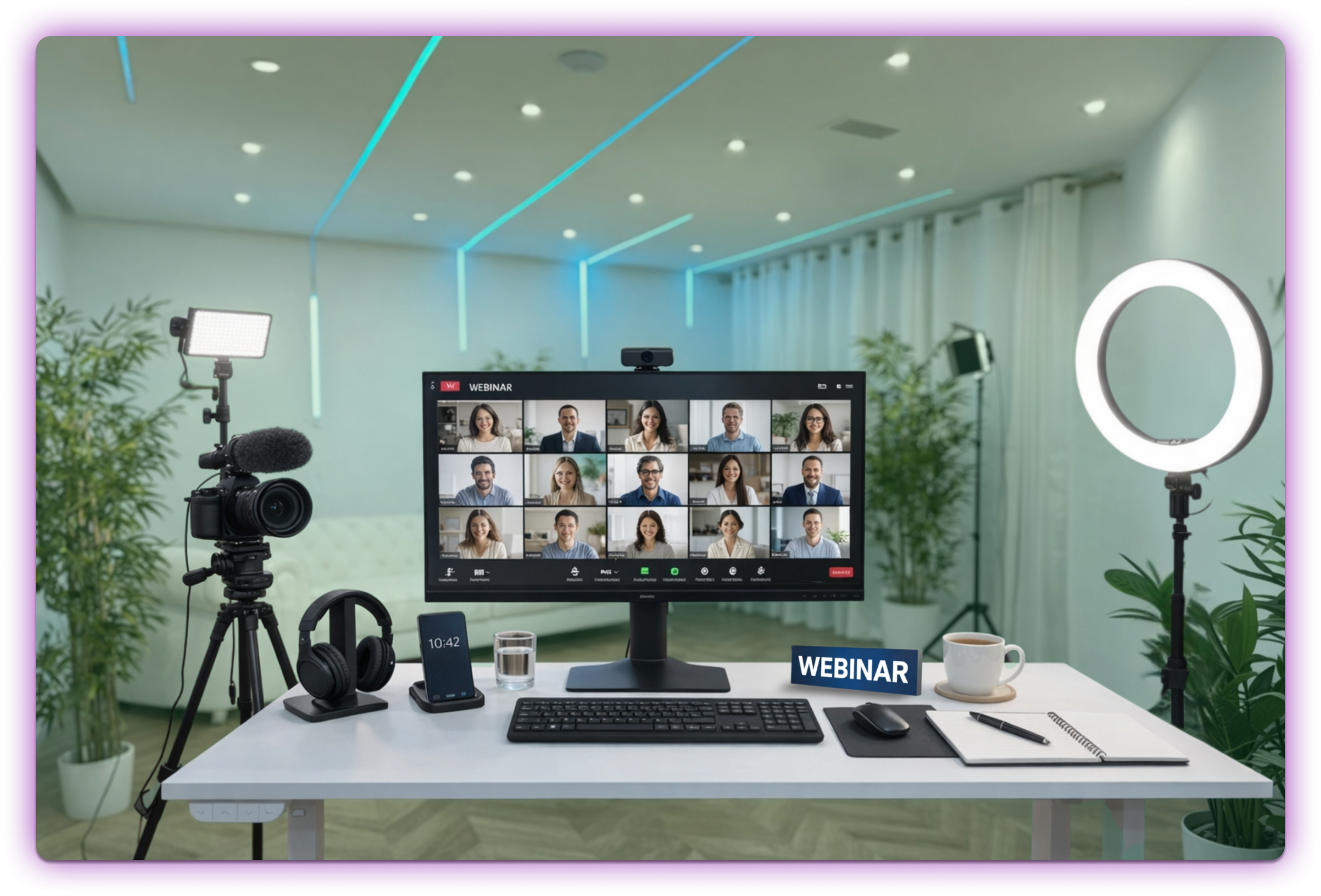 Cómo crear un webinar profesional en Tenerife: guía completa paso a paso 