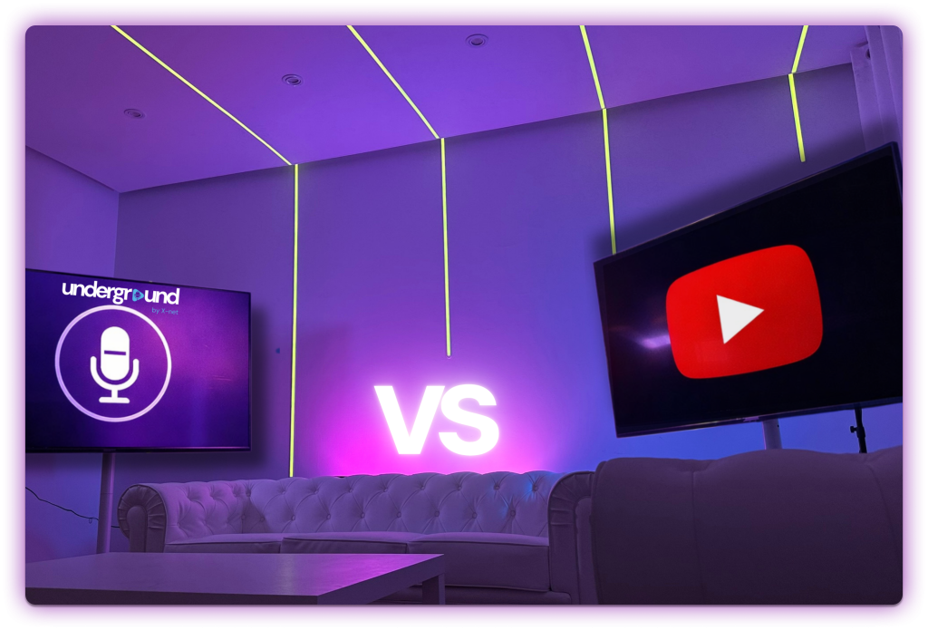 Diferencias entre podcast y YouTube para empresas y estrategias de negocio
